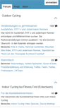 Mobile Screenshot of outdoor-cycling-forum.de